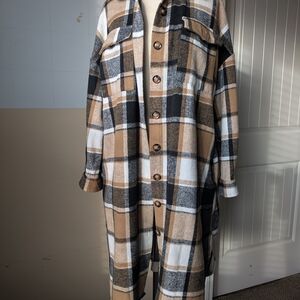 Plaid Duster